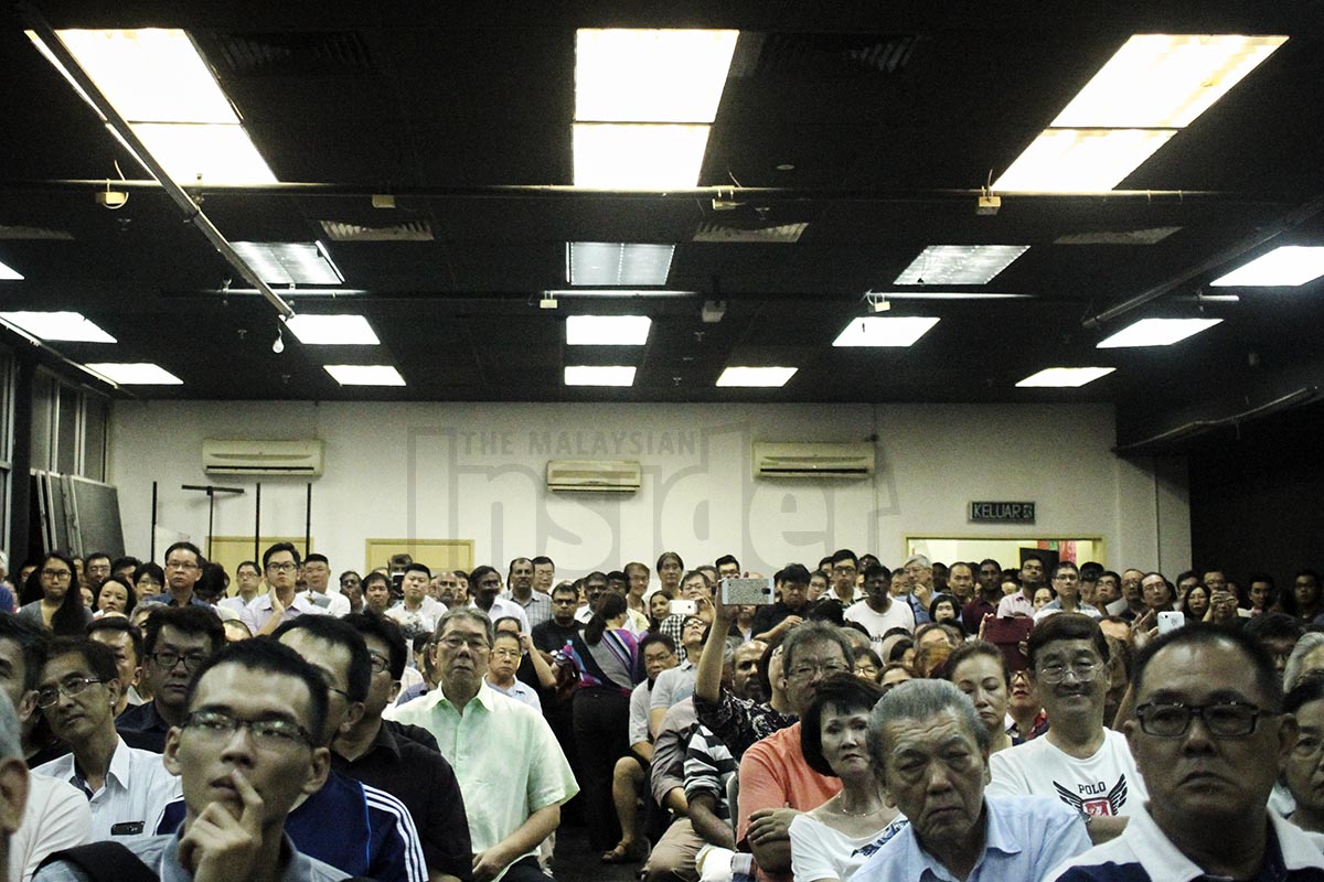 A picture of the audience at yesterday’s forum. – The Malaysian Insider pic by Seth Akmal, August 6, 2015. 