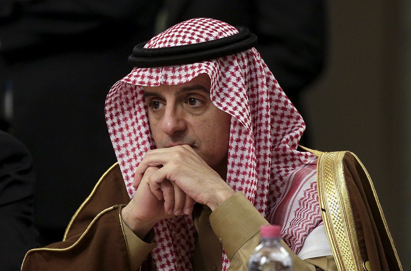 Saudi Foreign Affairs Minister Adel al-Jubeir told The New York Times that the RM2.6 billion deposited into Prime Minister Datuk Seri Najib Razak’s bank accounts came from a prince and was an investment in Malaysia. – Reuters pic, February 6, 2016.