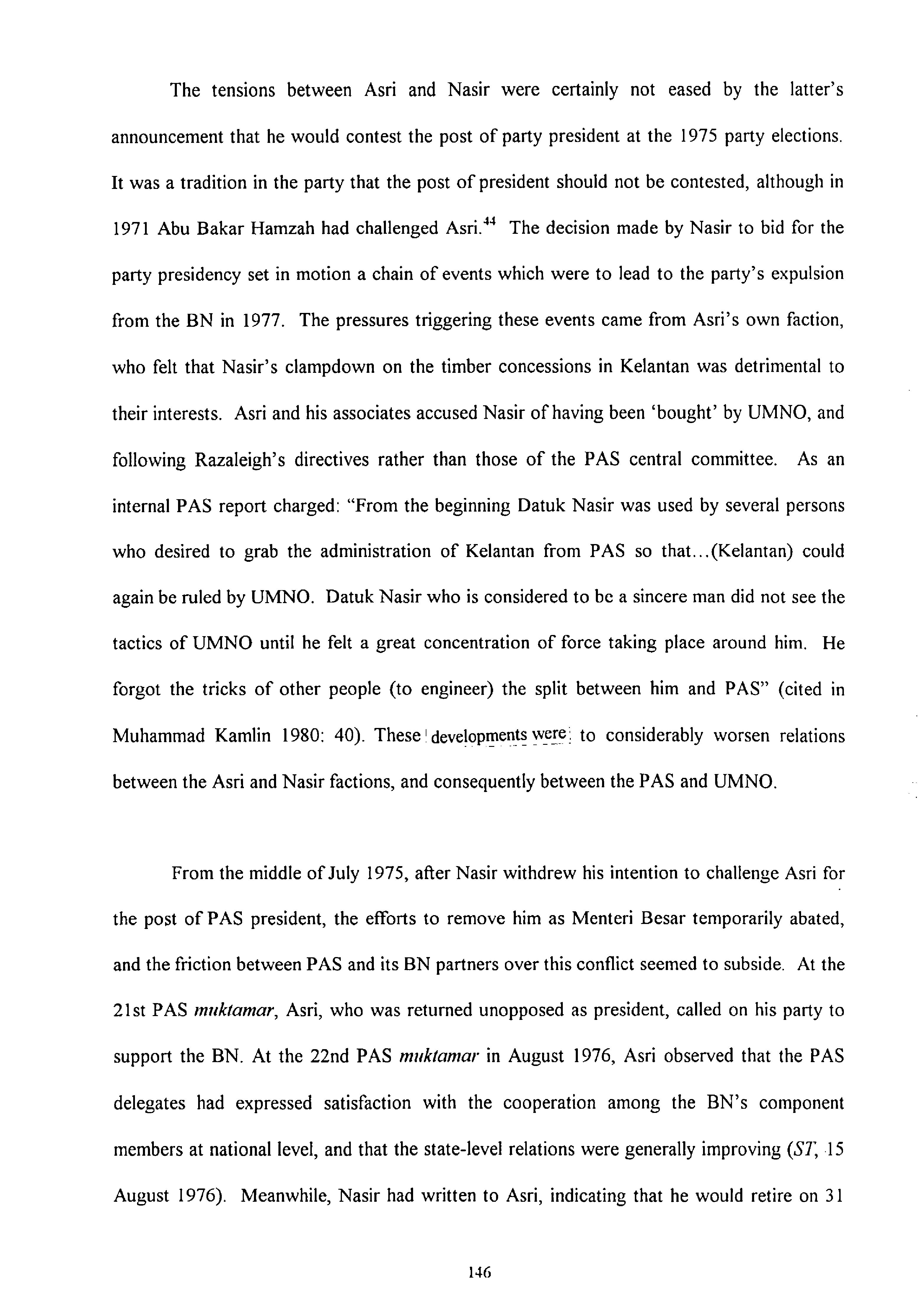 Federalism in Malaysia: A Study of Centre-State Relations mukasurat 146.