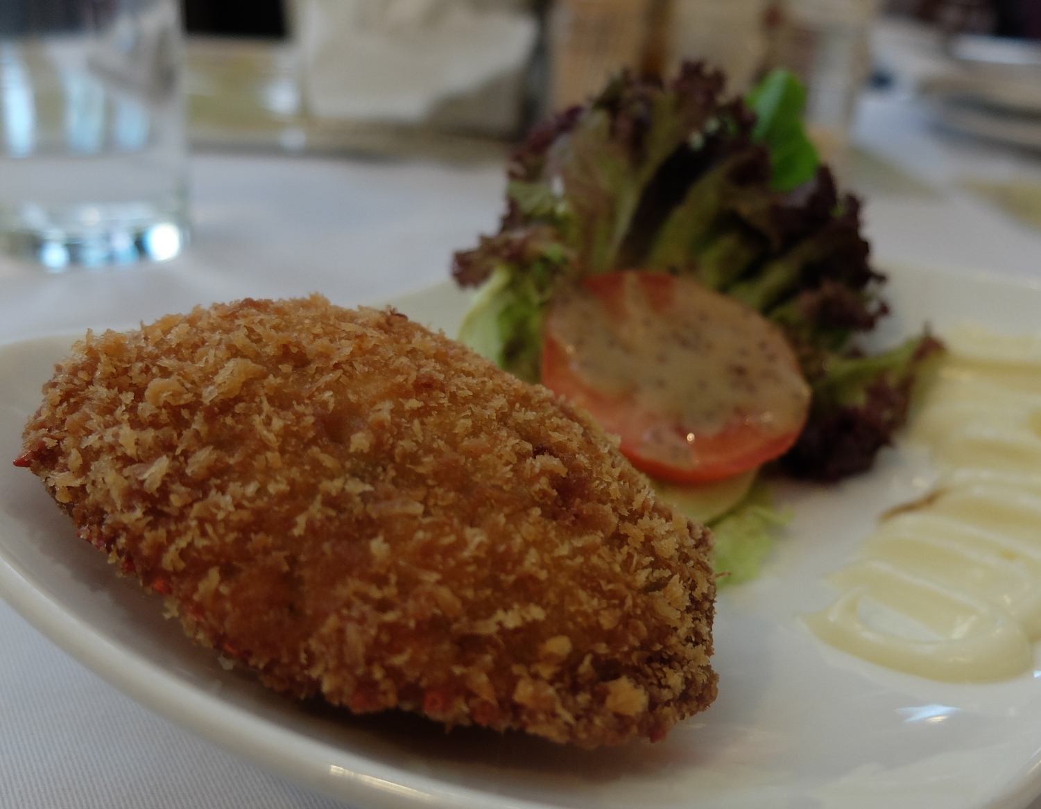 Baked Crabmeat is another popular menu item at Coliseum.