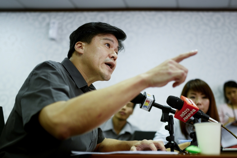 PKR's Kebun Bunga assemblyman Cheah Kah Peng says his party has moved on from the issue of his removal from state GLCs. – The Malaysian Insider file pic, March 1, 2016.