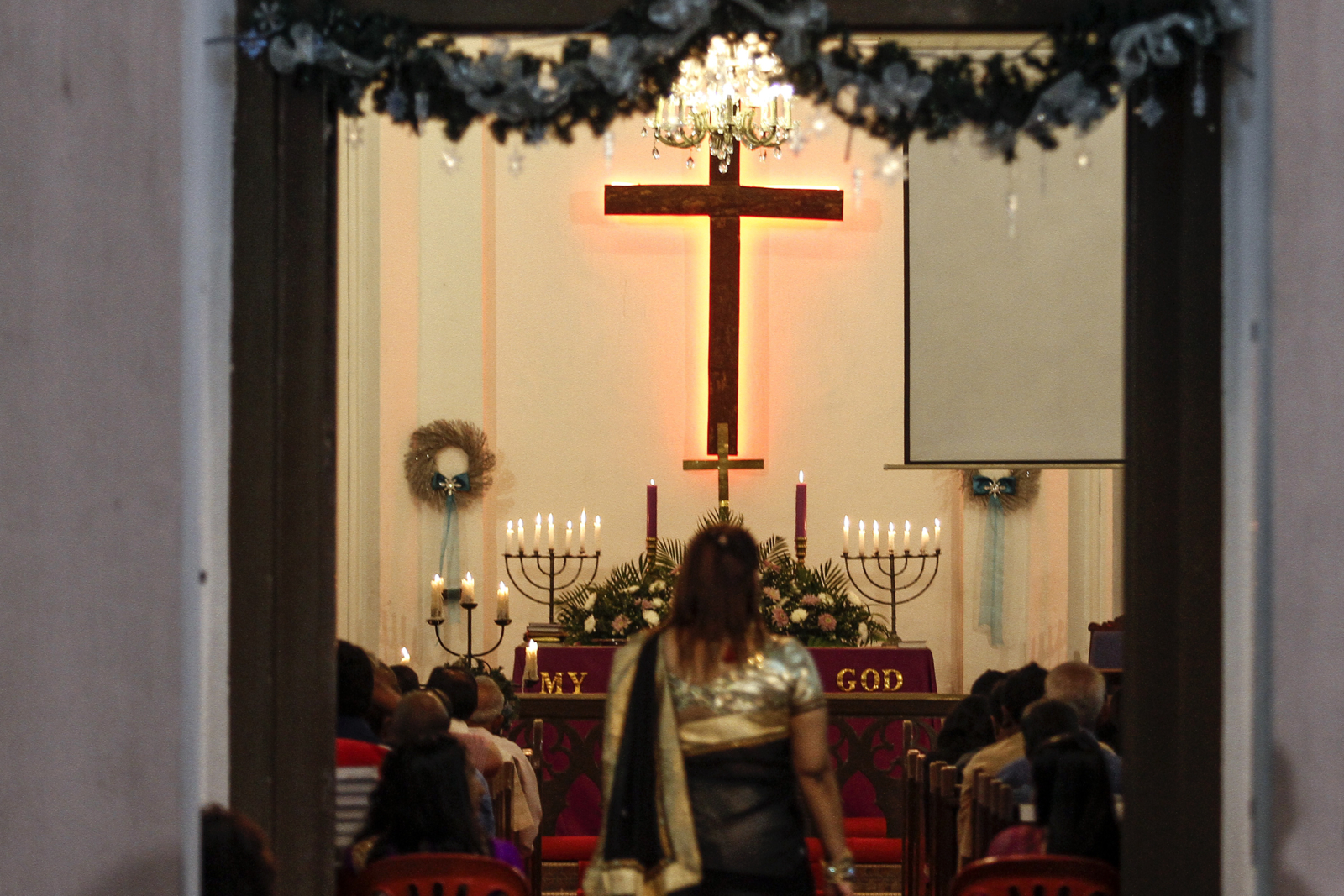 Christians attending a Christmas Eve mass at the Evangelical Lutheran Church, Brickfields, Kuala Lumpur. Parti Amanah Negara says Sultan of Brunei’s decree may give the wrong impression as to what Islam is about. – The Malaysian Insider pic by Seth Akmal, December 25, 2015.