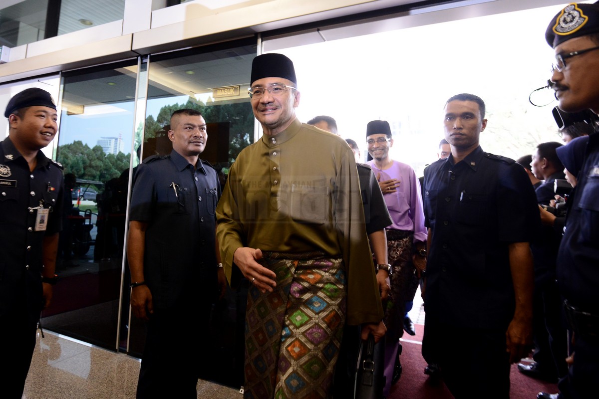 Jika Umno teruk, tidak mungkin Malaysia dapat tempat dalam Pertubuhan Bangsa-Bangsa Bersatu, kata Naib Presiden Umno Datuk Seri Hishammuddin Hussein. – Gambar fail The Malaysian Insider, 12 November, 2014.