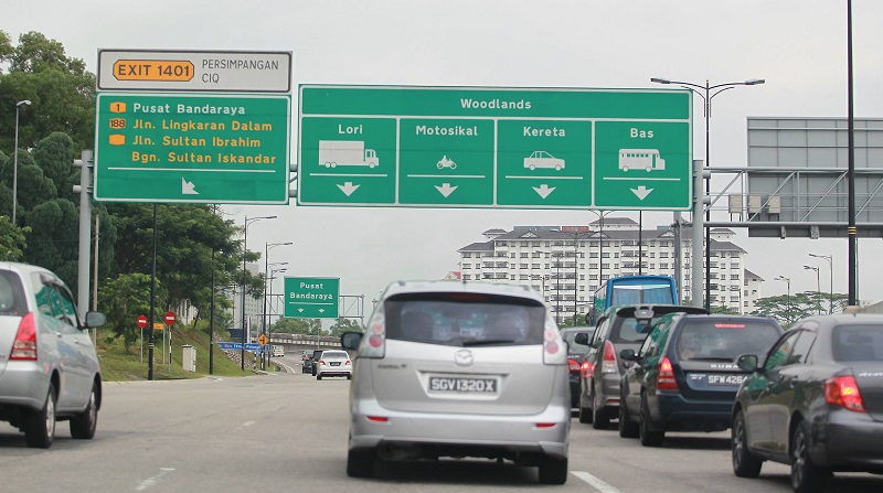 The VEP system will be able to record all vehicles entering from Singapore. – The Malaysian Insider file pic, January 26, 2016.