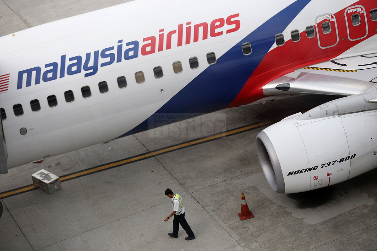 Malaysia Airlines embarked on a rebranding exercise on September 1, 2015 with a focus on turning around the loss-making national carrier. – The Malaysian Insider file pic, March 7, 2016.