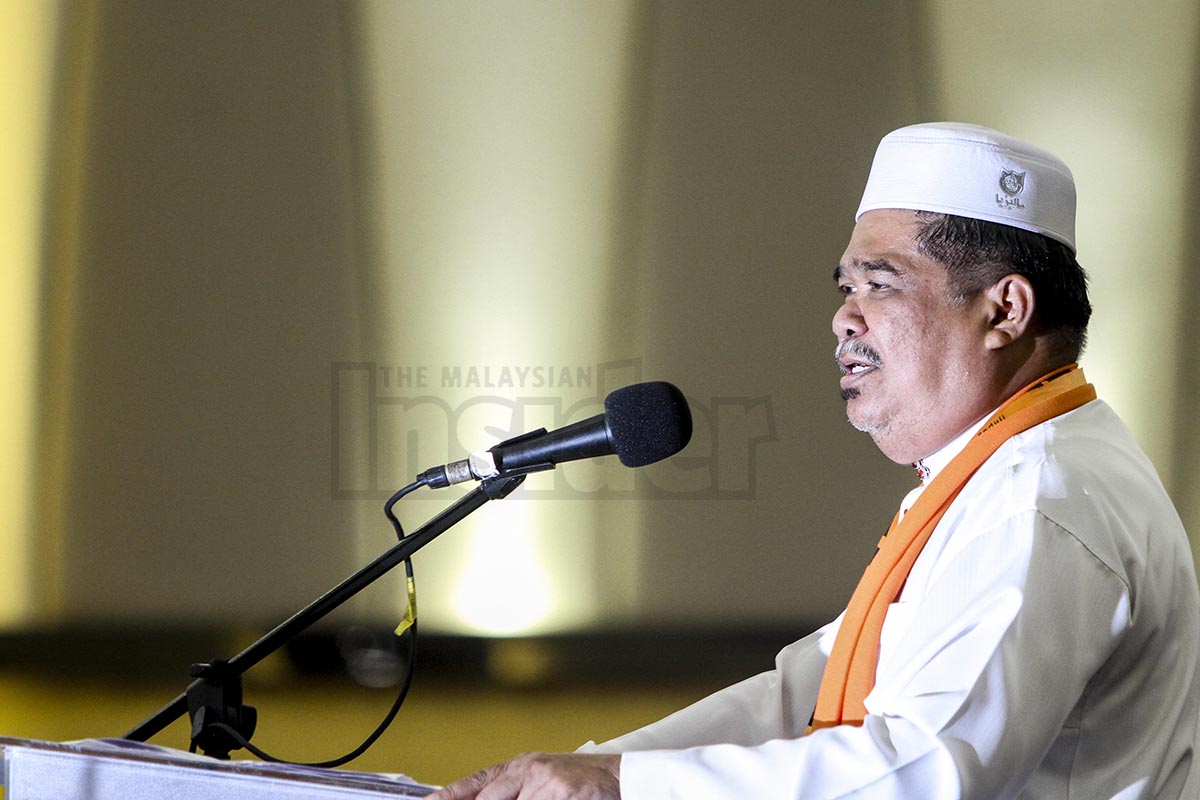 Parti Amanah Negara (Amanah) president Mohamad Sabu says it remains committed towards preserving the Islamic agenda despite also being a multiracial party. – The Malaysian Insider pic Seth Akmal, September 16, 2015.