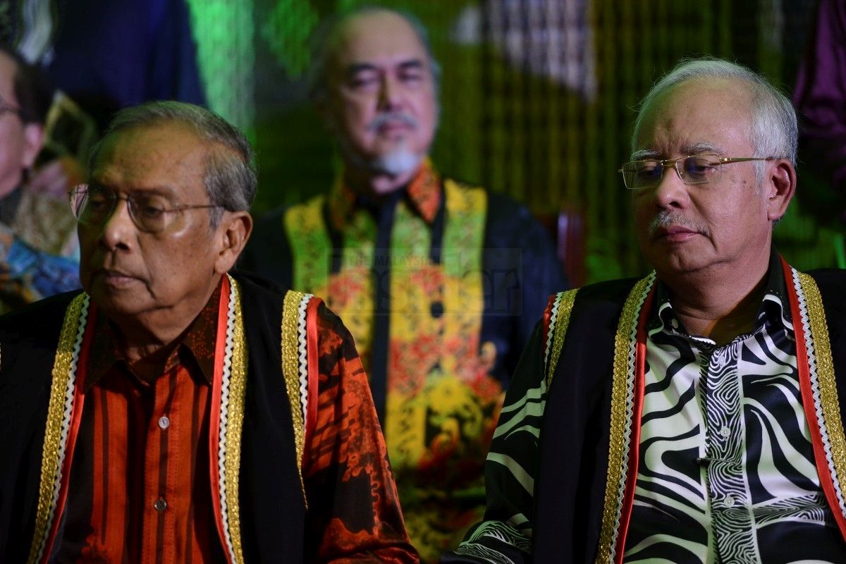 Perdana Menteri Datuk Seri Najib Razak berkata beliau mempunyai keyakinan penuh terhadap kepimpinan dan kesungguhan Ketua Menteri, Tan Sri Adenan Satem untuk membangunkan Sarawak. – Gambar fail The Malaysian Insider, 13 Mac, 2016.