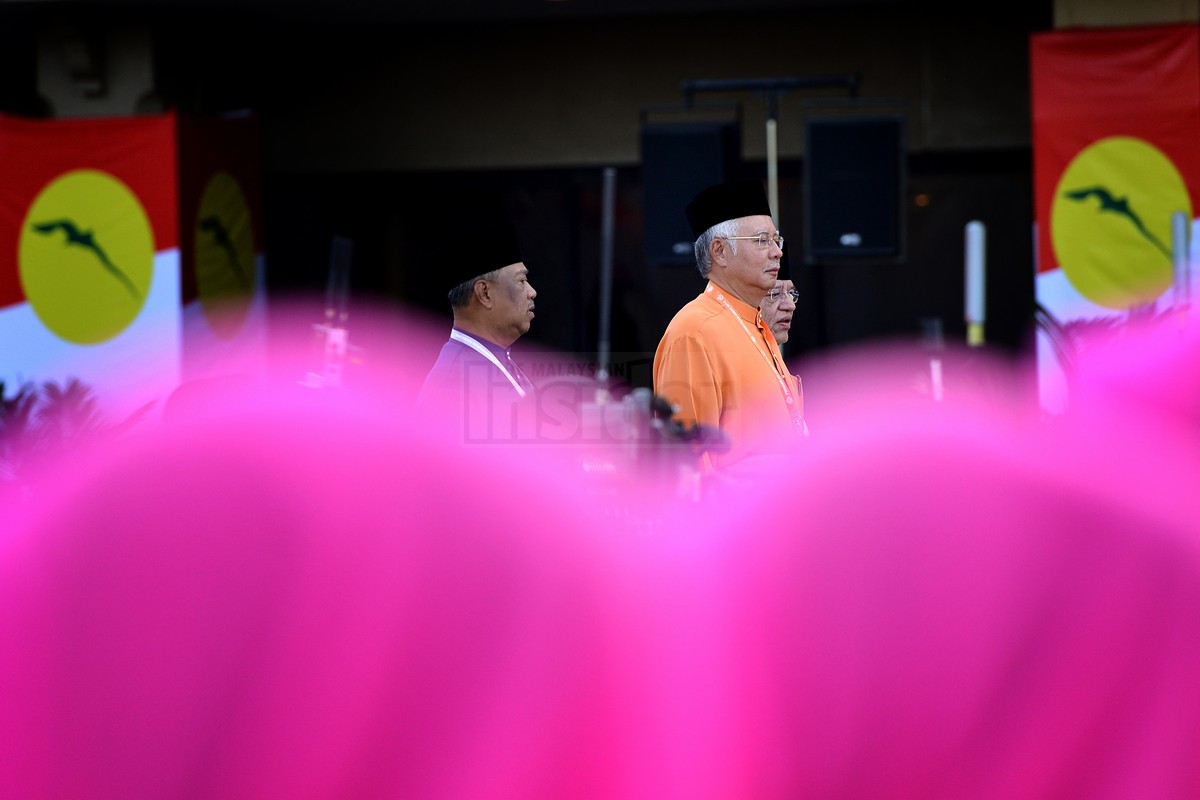 Umno president Datuk Seri Najib Razak at the opening ceremony of the general assembly at the Putra World Trade Centre in Kuala Lumpur, today. Najib, who is also prime minister, made a U-turn on his promise to repeal the Sedition Act 1948, and said it was here to stay. – The Malaysian Insider pic by Afif Abd Halim, November 27, 2014.