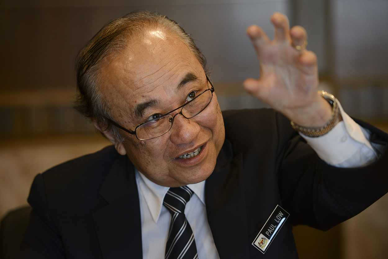 Minister in the Prime Minister's Department Datuk Paul Low says the Official Secrets Act 1972 (OSA) should be seen in a positive light. – The Malaysian Insider file pic, February 16, 2016.