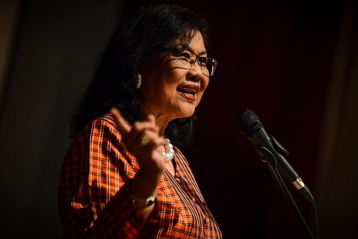 Umno veteran Tan Sri Rafidah Aziz says it is shameful if others believed that Malaysians preferred slower Internet services. She was referring to a comment by Communications and Multimedia Minister Datuk Seri Salleh Said Keruak who said 71% of Malaysians preferred slower speeds. – The Malaysian Insider file pic, September 30, 2015. 