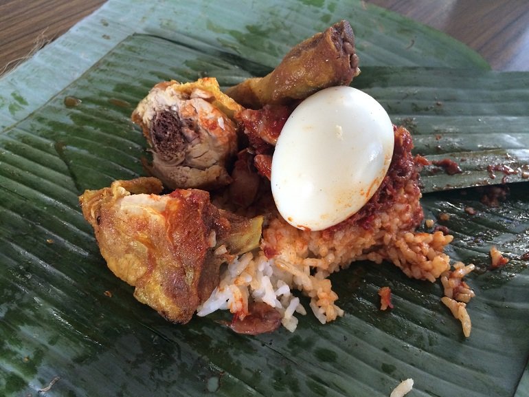 Just like Burger King, you can have it your way at Nasi Lemak Ali. – HungryGoWhere pic, December 7, 2015.