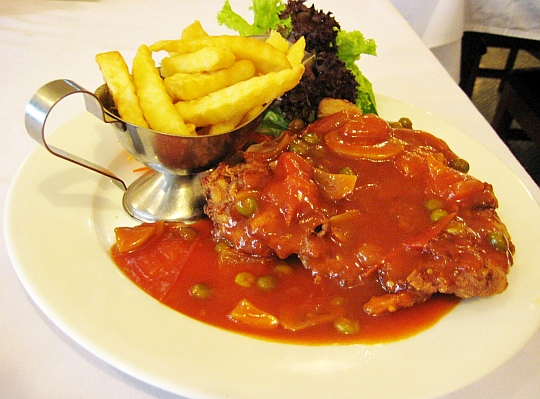 There's no need to have sweet desserts if a Hainanese chicken chop is calling out for you. – Pic courtesy of Hungry Go Where, August 29, 2014.