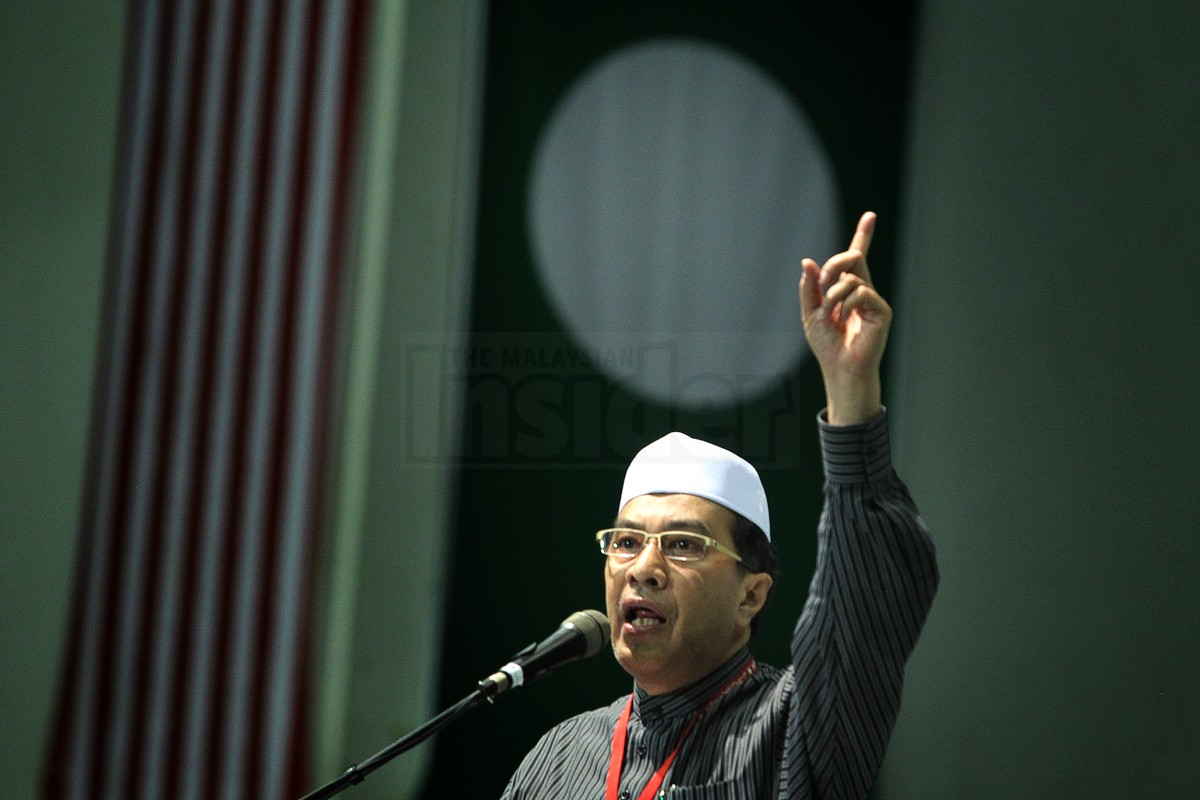 Naib Presiden PAS Datuk Husam Musa berkata pembentukan kerajaan PAS dan parti Melayu itu di Selangor hanya pancingan Umno sahaja. – Gambar The Malaysian Insider, 2 September, 2014. 