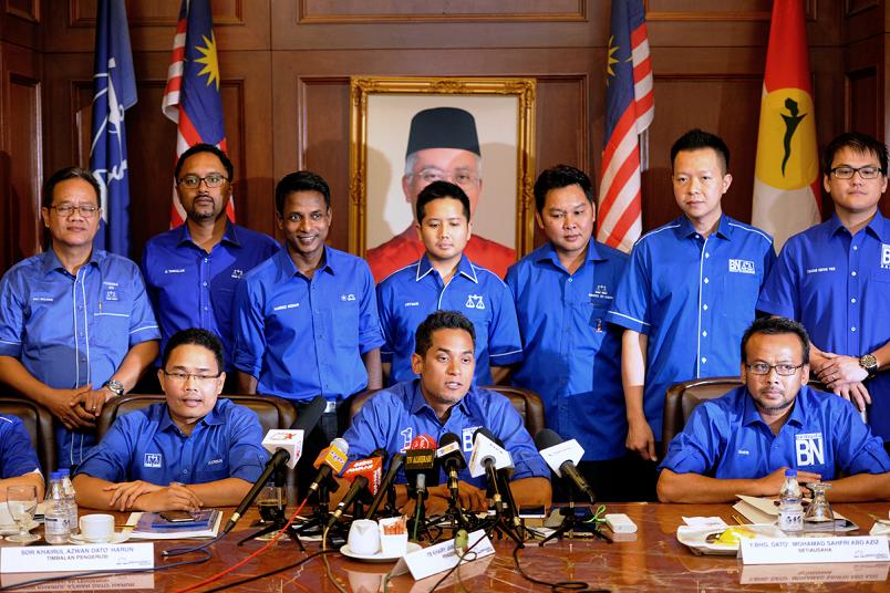 Barisan Nasional Youth chief Khairy Jamaluddin says MACC should question the prime minister soon over the RM2.6 billion donation in his personal accounts. – The Malaysian Insider/Najjua Zulkefli pic, August 6, 2015.