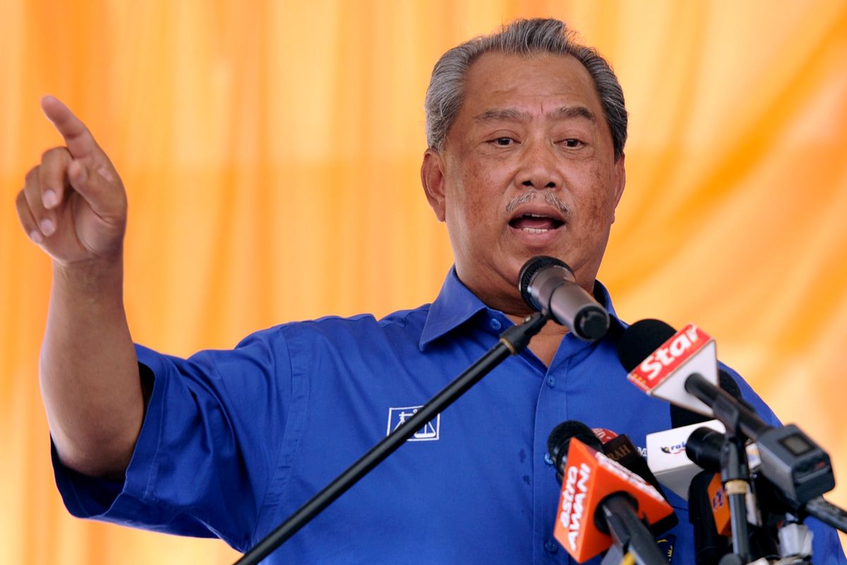 Tan Sri Muhyiddin Yassin berkata beliau menasihati perdana menteri memecat kesemua ahli lembaga pengarah 1MDB, tetapi belum mendapat jawapan. – Gambar fail The Malaysian Insider, 21 Mei, 2015.