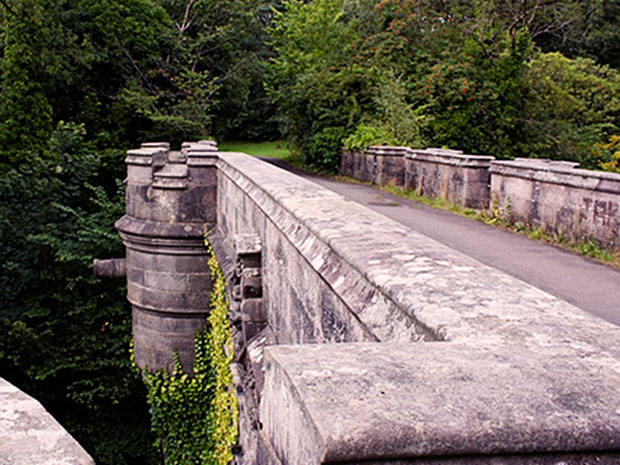 In the past fifty years, as many as fifty dogs have leaped to their deaths from the Overtoun Bridge in Scotland, while people have also jumped and survived the nearly fifty-foot plunge to the rocks below. – Wikimedia Commons pic, January 30, 2016.