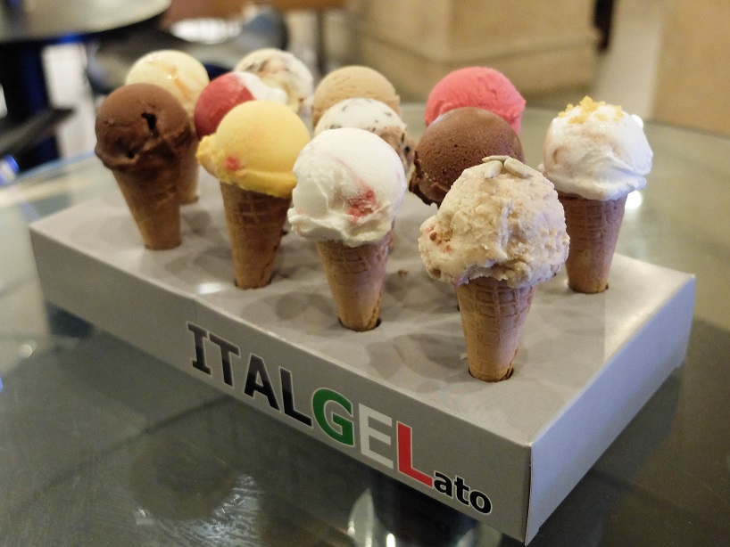 The mini cones let you try a whole bunch of flavours without overdosing on gelato. – The Malaysian Insider pic, October 21, 2015.