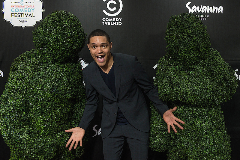 South African comedian Trevor Noah attends the opening of the International Comedy Festival on November 25, 2015 at Silver Star Casino Muldersdrift Krugersdorp in Muldersdrift. Comedy clubs in South Africa are tackling race relations with edgy jokes. – AFP/Relaxnews pic, December 28, 2015.